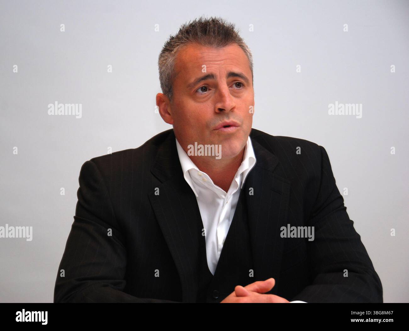 Matt LeBlanc al comunicato stampa per "Episodes" a Los Angeles - 23 agosto 2012 Foto Stock
