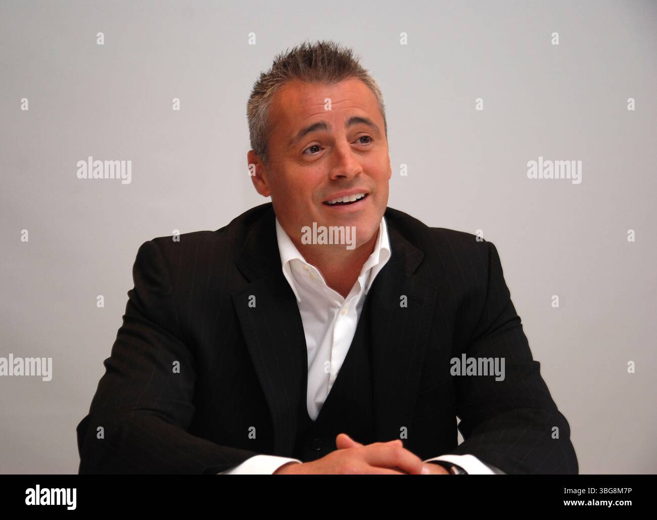 Matt LeBlanc al comunicato stampa per "Episodes" a Los Angeles - 23 agosto 2012 Foto Stock