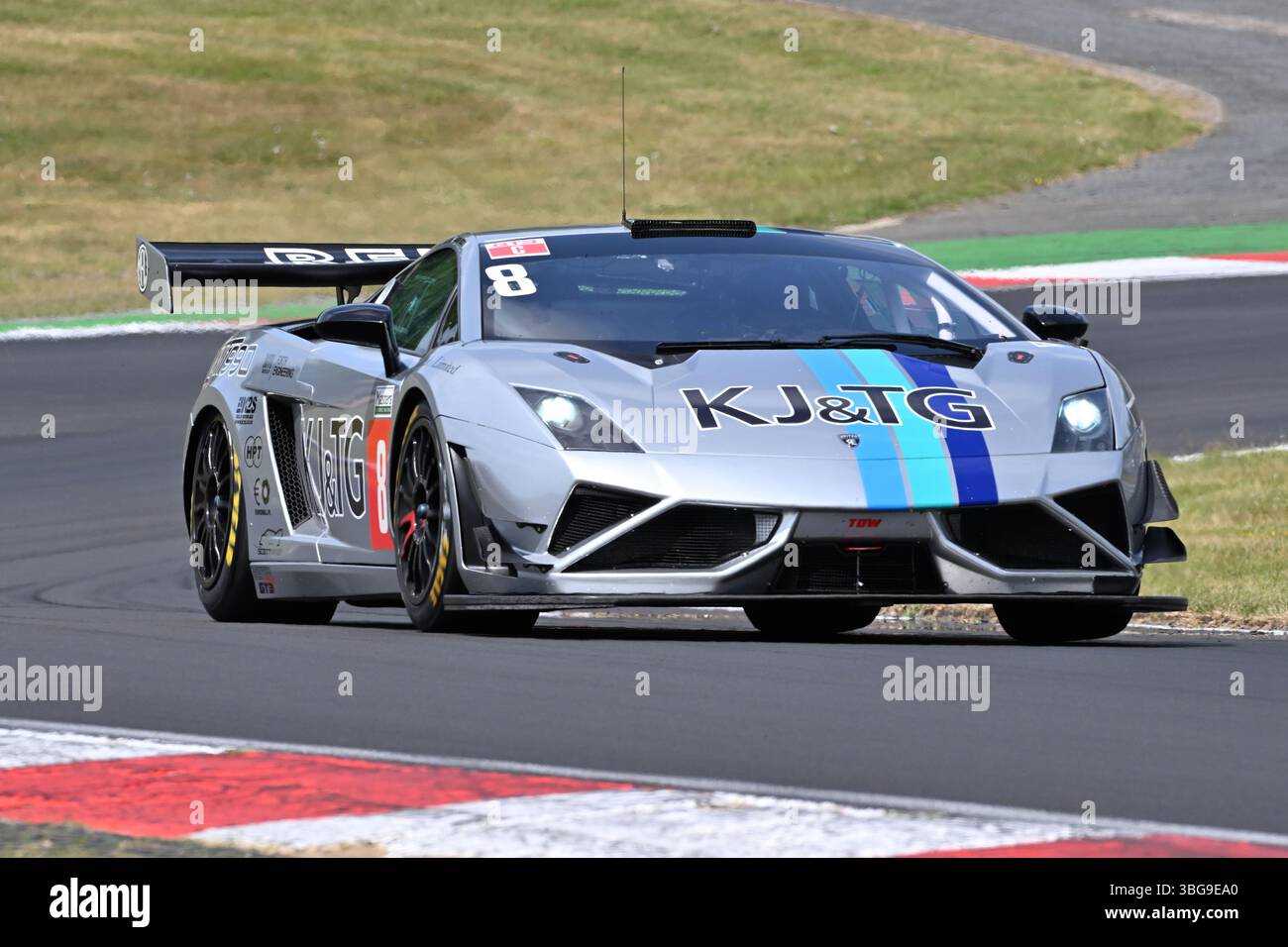 Craig Wilkins, Aaron S, Lamborghini Gallardo GT3, Masters GT Trophy, Masters Historic Racing, Masters Historic Festival, due gare di quaranta minuti Foto Stock