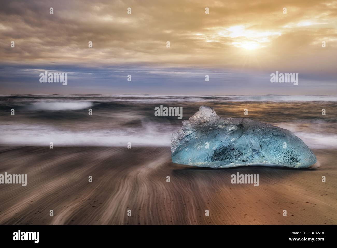 Splendida natura incontaminata, una destinazione meravigliosa per le vacanze e il relax Foto Stock