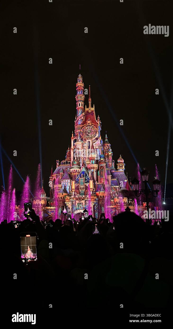 Hong Kong Disney HK - Immagine stock catturata con smartphone
