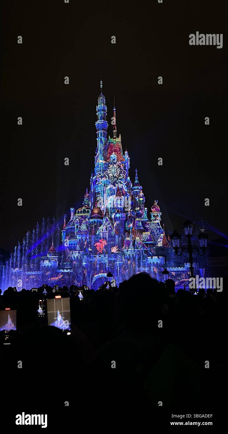 Hong Kong Disney HK - Immagine stock catturata con smartphone