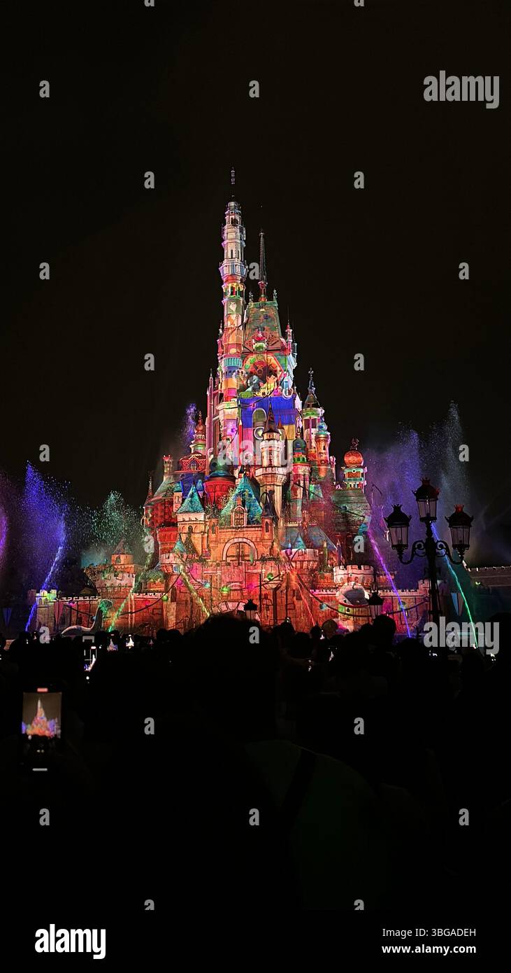 Hong Kong Disney HK - Immagine stock catturata con smartphone