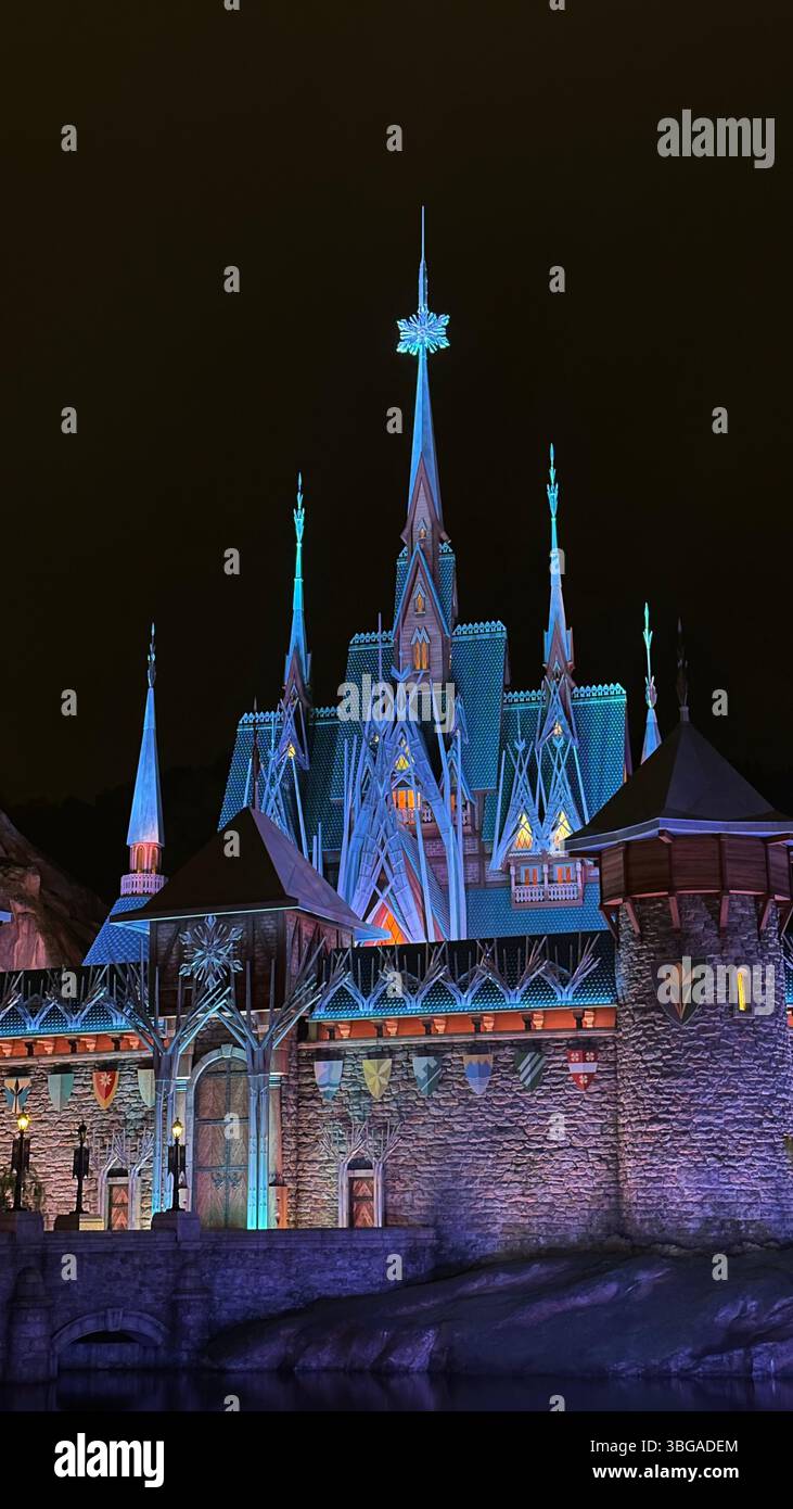 Hong Kong Disney HK - Immagine stock catturata con smartphone