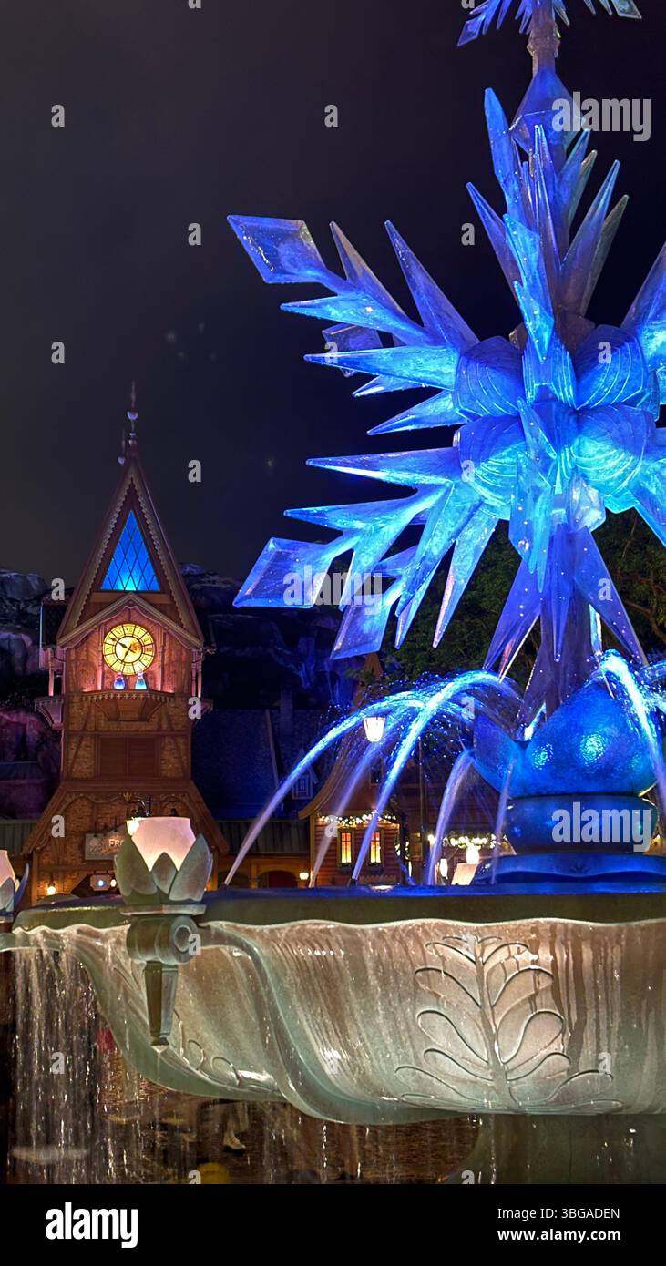 Hong Kong Disney HK - Immagine stock catturata con smartphone
