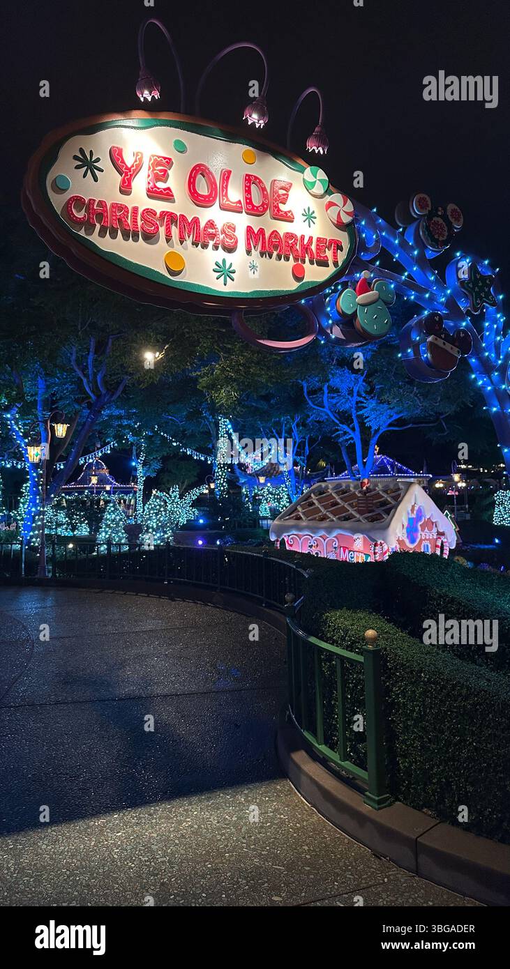 Hong Kong Disney HK - Immagine stock catturata con smartphone