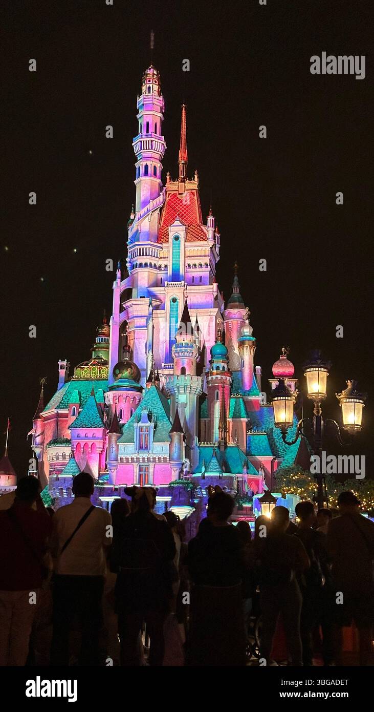 Hong Kong Disney HK - Immagine stock catturata con smartphone