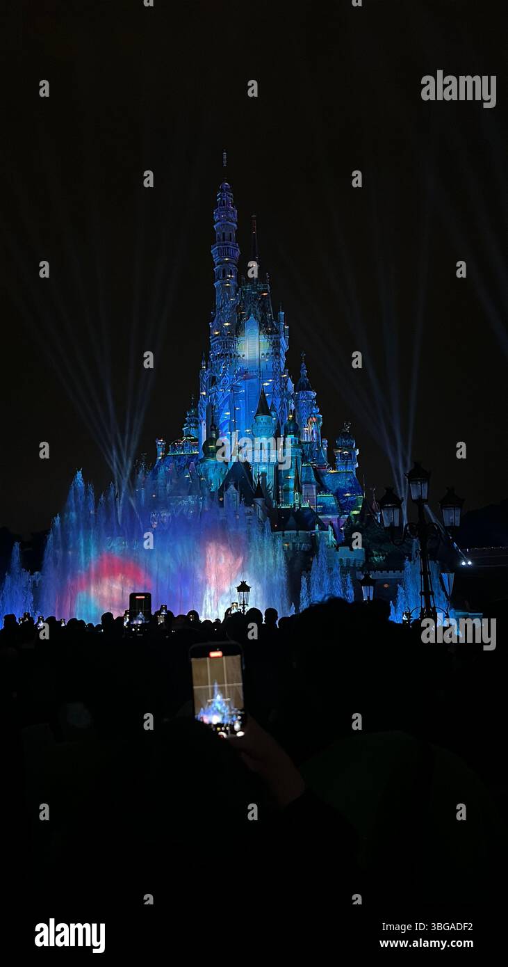 Hong Kong Disney HK - Immagine stock catturata con smartphone