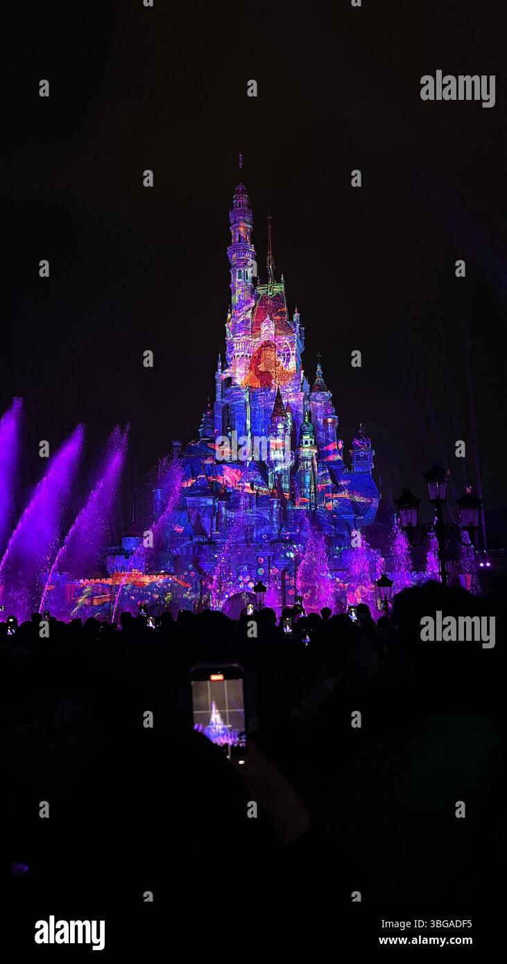 Hong Kong Disney HK - Immagine stock catturata con smartphone