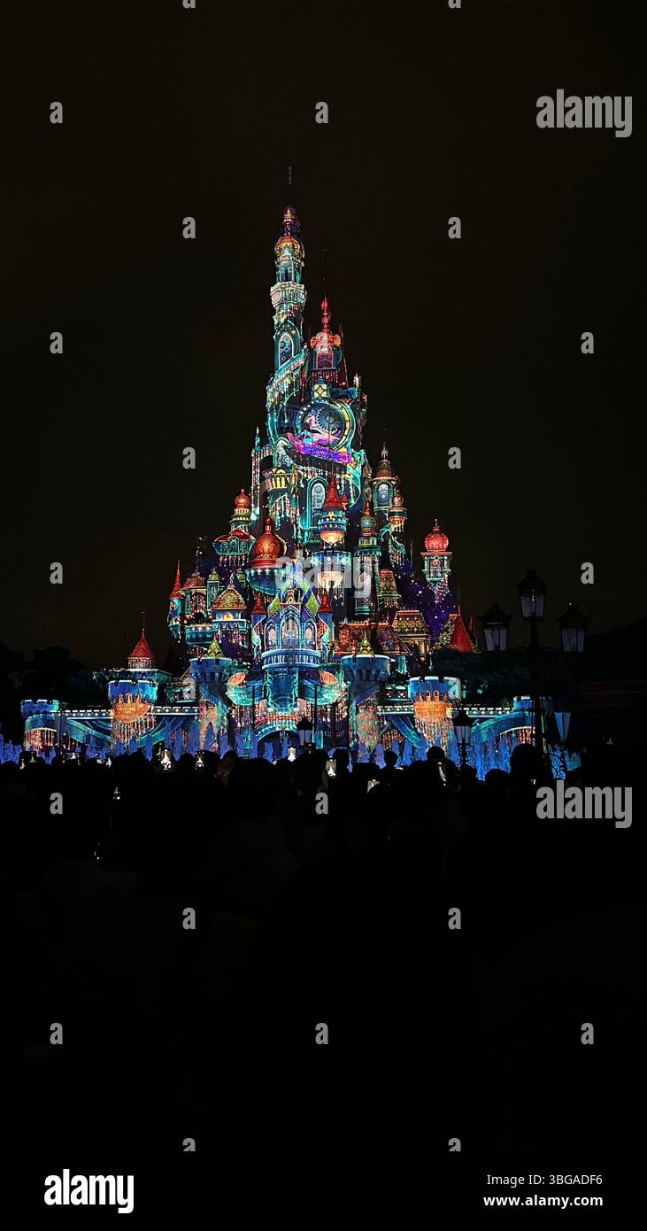Hong Kong Disney HK - Immagine stock catturata con smartphone