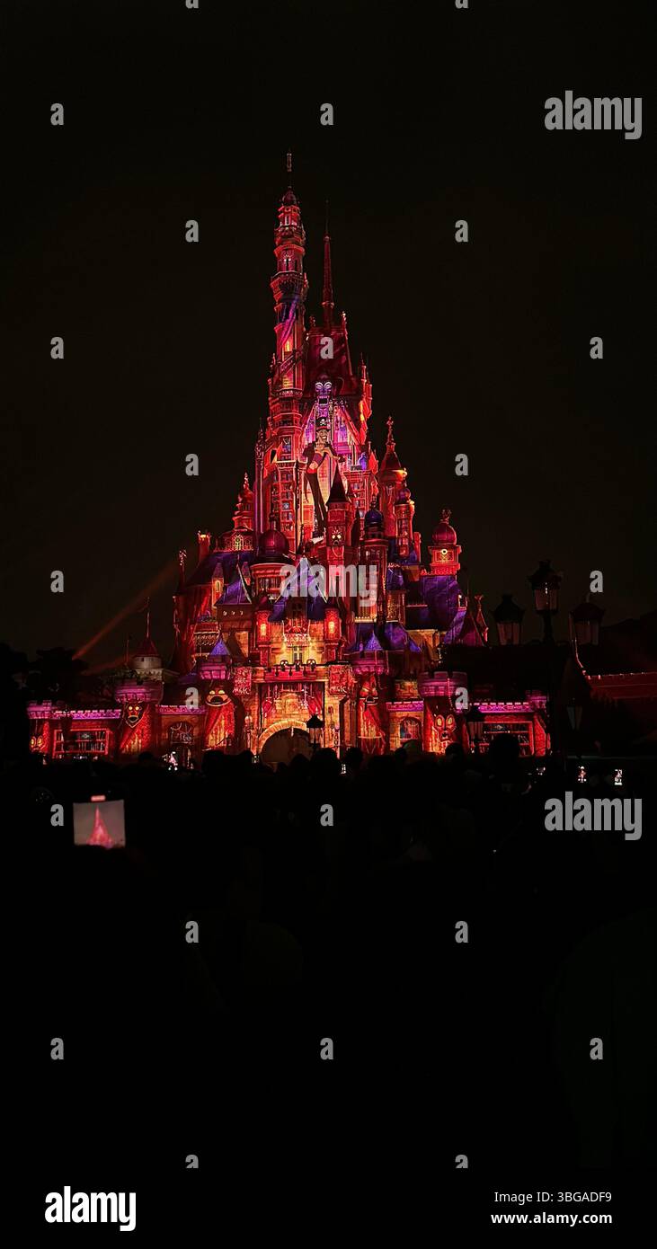 Hong Kong Disney HK - Immagine stock catturata con smartphone