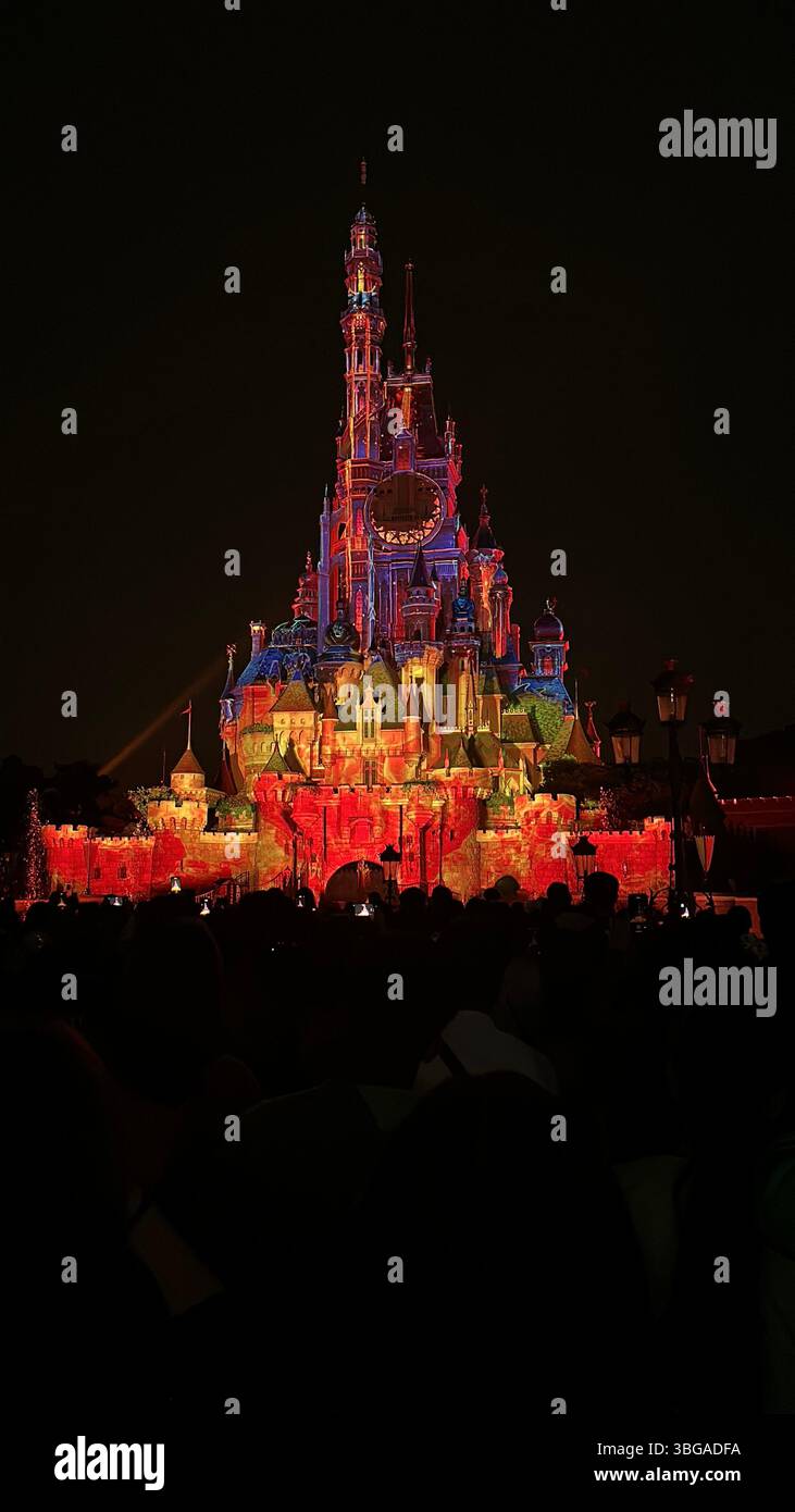 Hong Kong Disney HK - Immagine stock catturata con smartphone