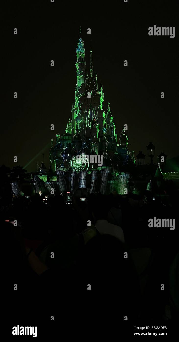 Hong Kong Disney HK - Immagine stock catturata con smartphone
