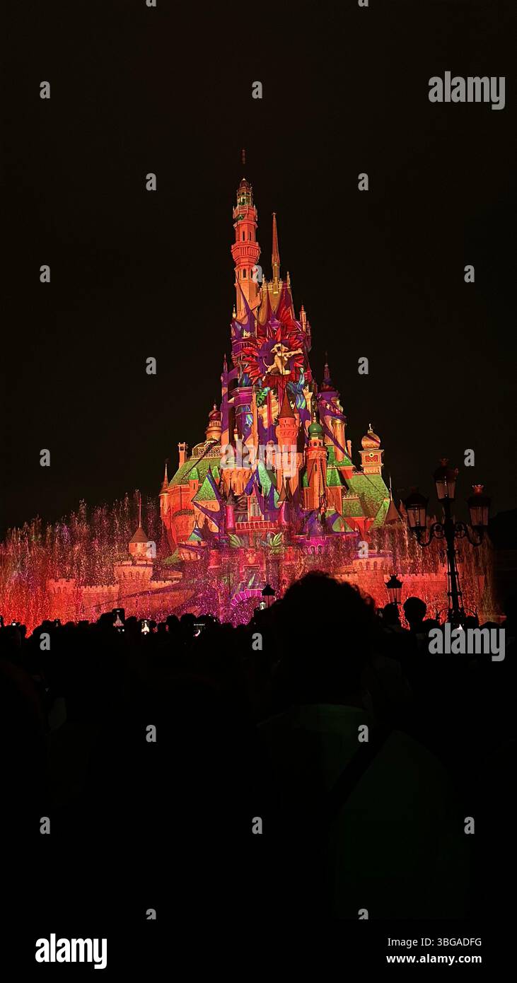 Hong Kong Disney HK - Immagine stock catturata con smartphone