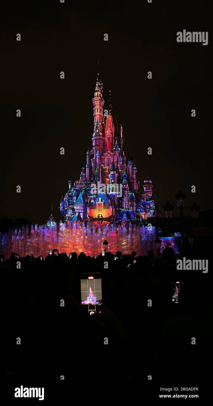 Hong Kong Disney HK - Immagine stock catturata con smartphone