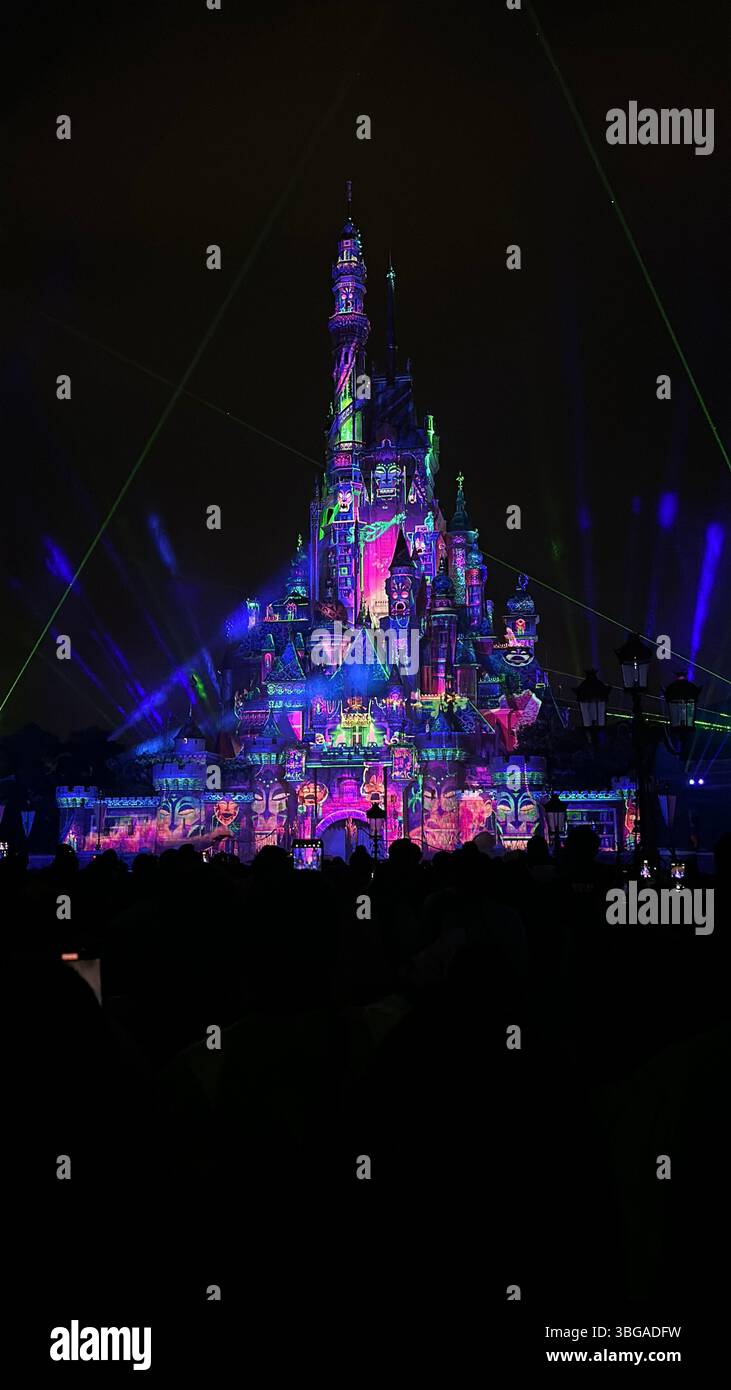 Hong Kong Disney HK - Immagine stock catturata con smartphone