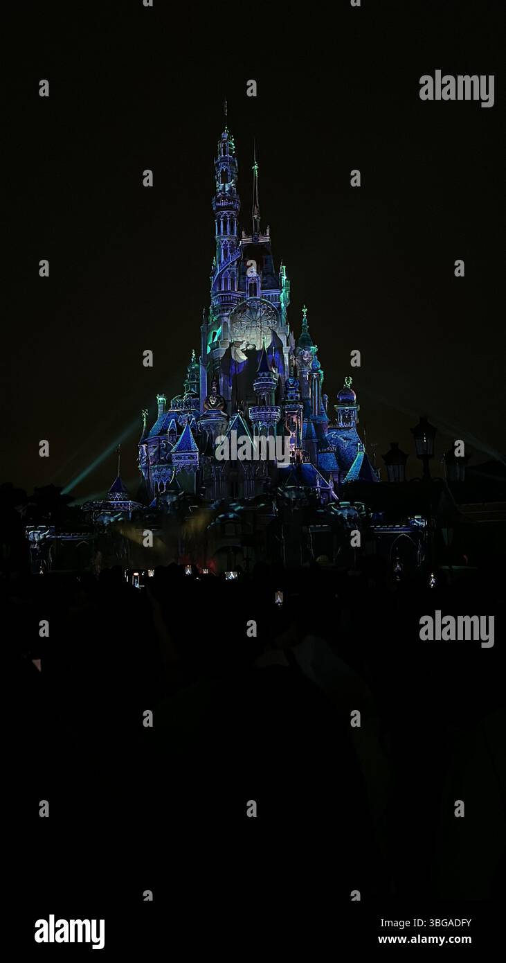 Hong Kong Disney HK - Immagine stock catturata con smartphone