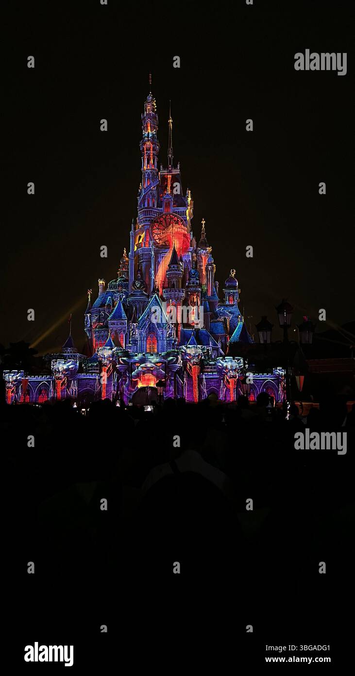 Hong Kong Disney HK - Immagine stock catturata con smartphone