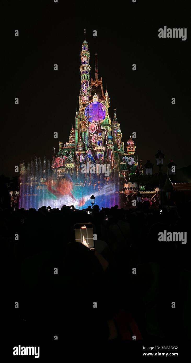 Hong Kong Disney HK - Immagine stock catturata con smartphone
