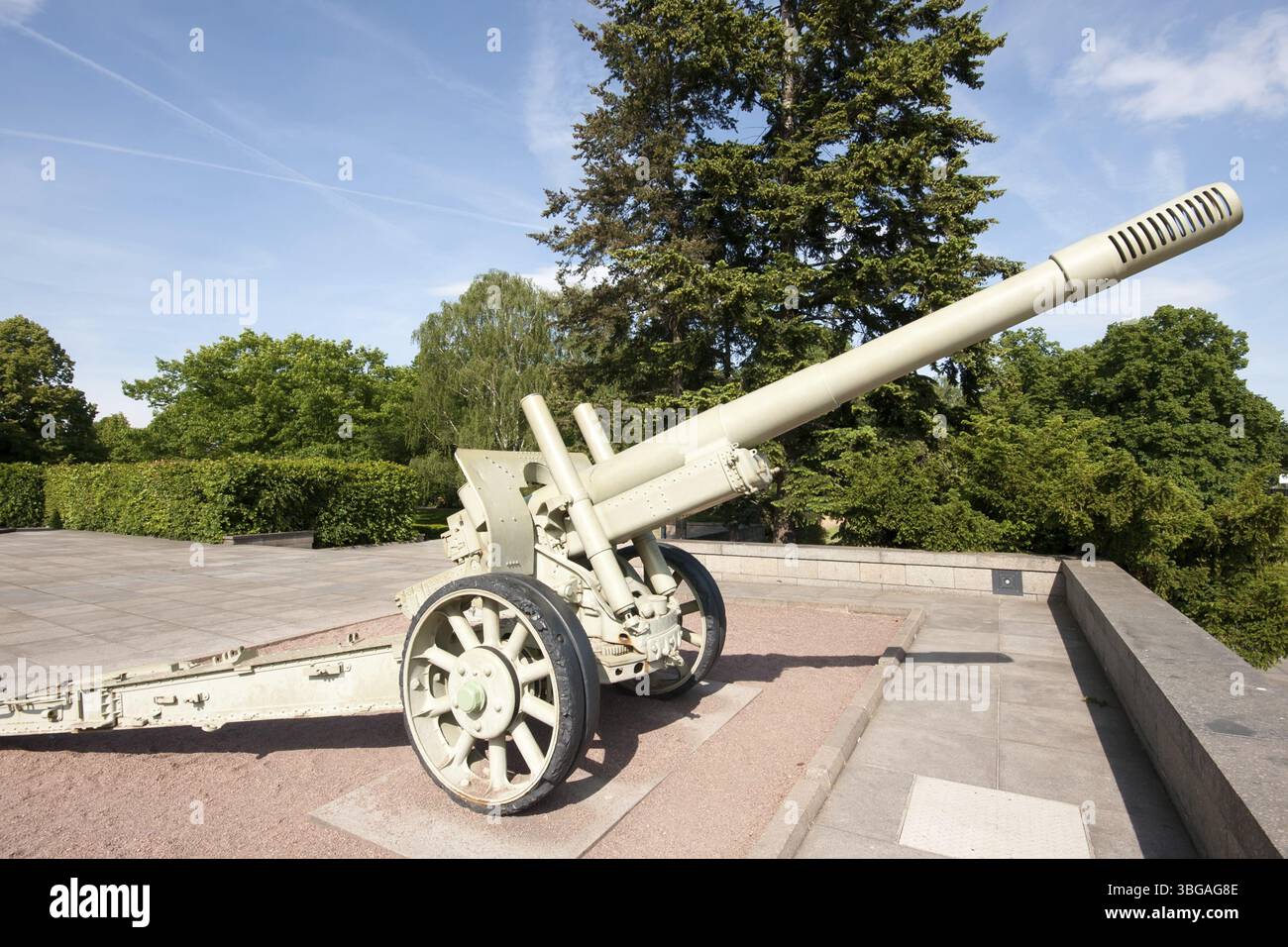 Memoriale sovietico a Berlino, Germania, Europa Foto Stock