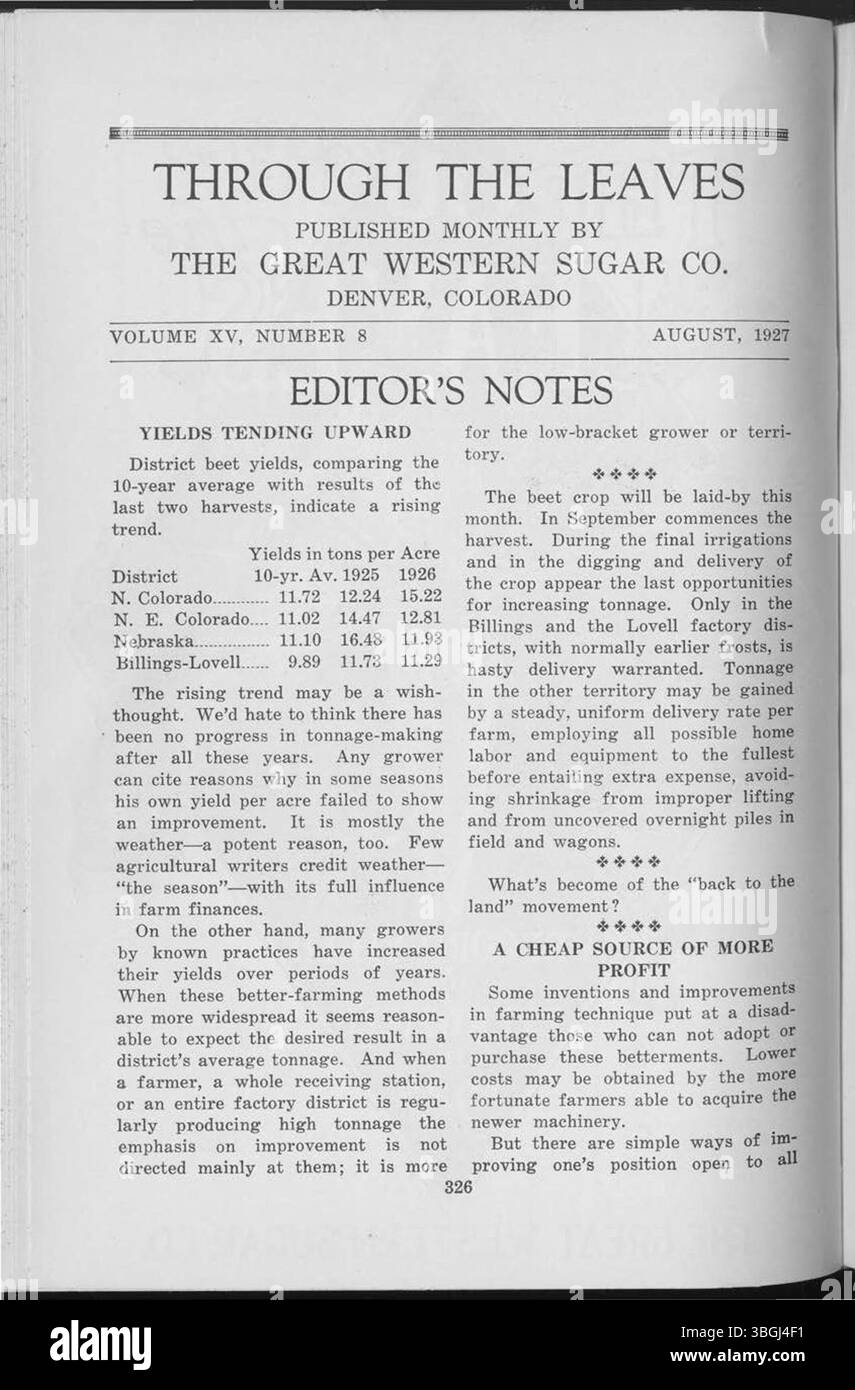 "Through the Leaves" (1927) include un indice dell'argomento (pagine 532-538) che offre approfondimenti sui temi e sui contenuti dell'opera. Questo lavoro, pubblicato nel 1927, presenta un'esplorazione dettagliata di vari argomenti, con particolare attenzione alle sfumature della natura e dell'esperienza umana, mescolando elementi letterari con la riflessione. Foto Stock