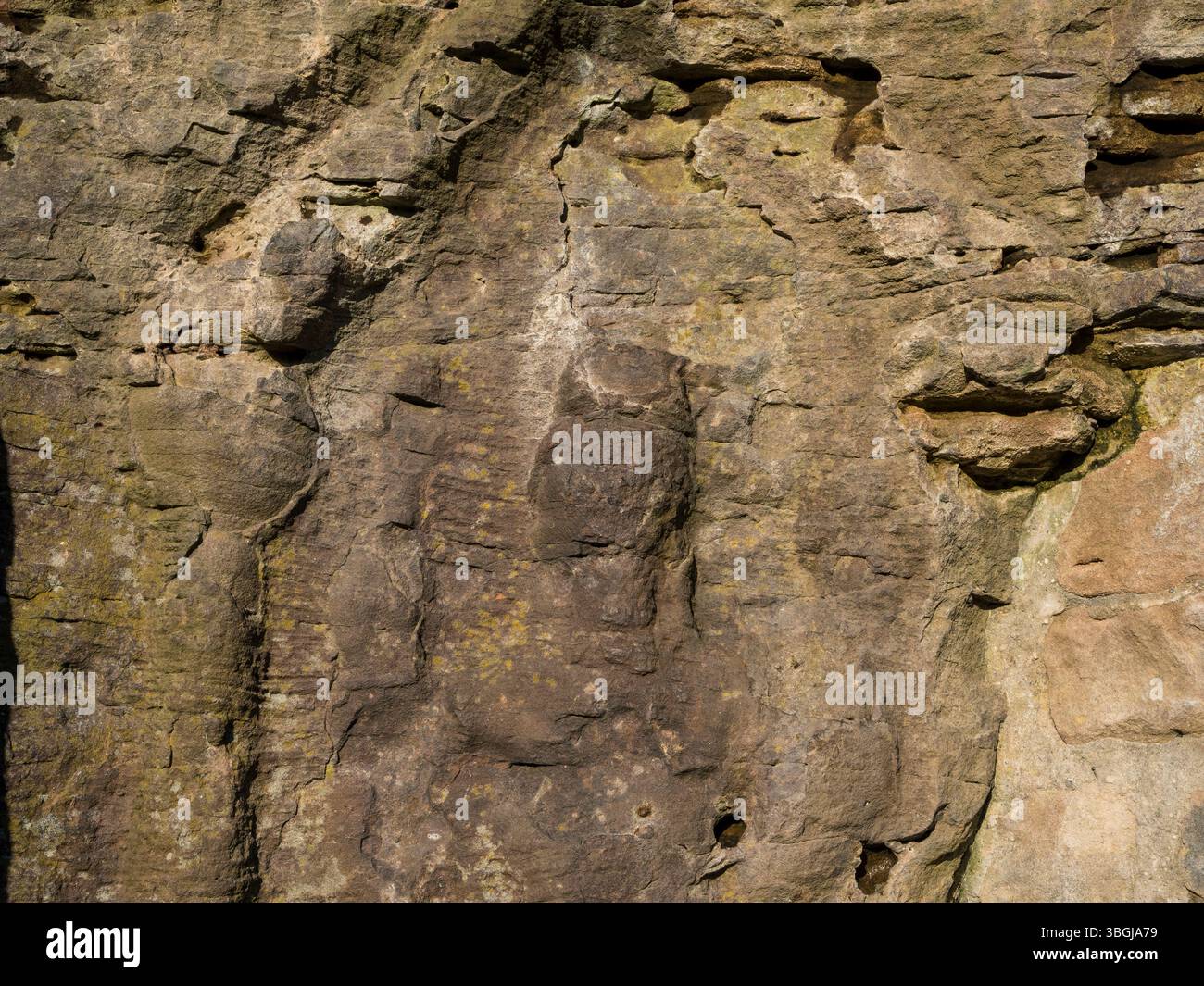 Goddess Minerva's Shrine, dea romana Minerva, Edgars Field Park, Chester, Cheshire, Inghilterra, Regno Unito, Gran Bretagna. Foto Stock