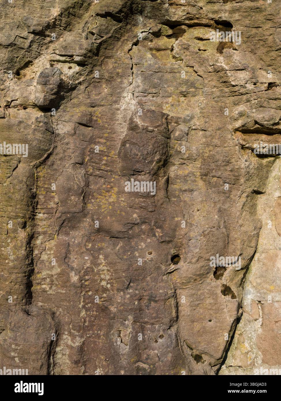 Goddess Minerva's Shrine, dea romana Minerva, Edgars Field Park, Chester, Cheshire, Inghilterra, Regno Unito, Gran Bretagna. Foto Stock