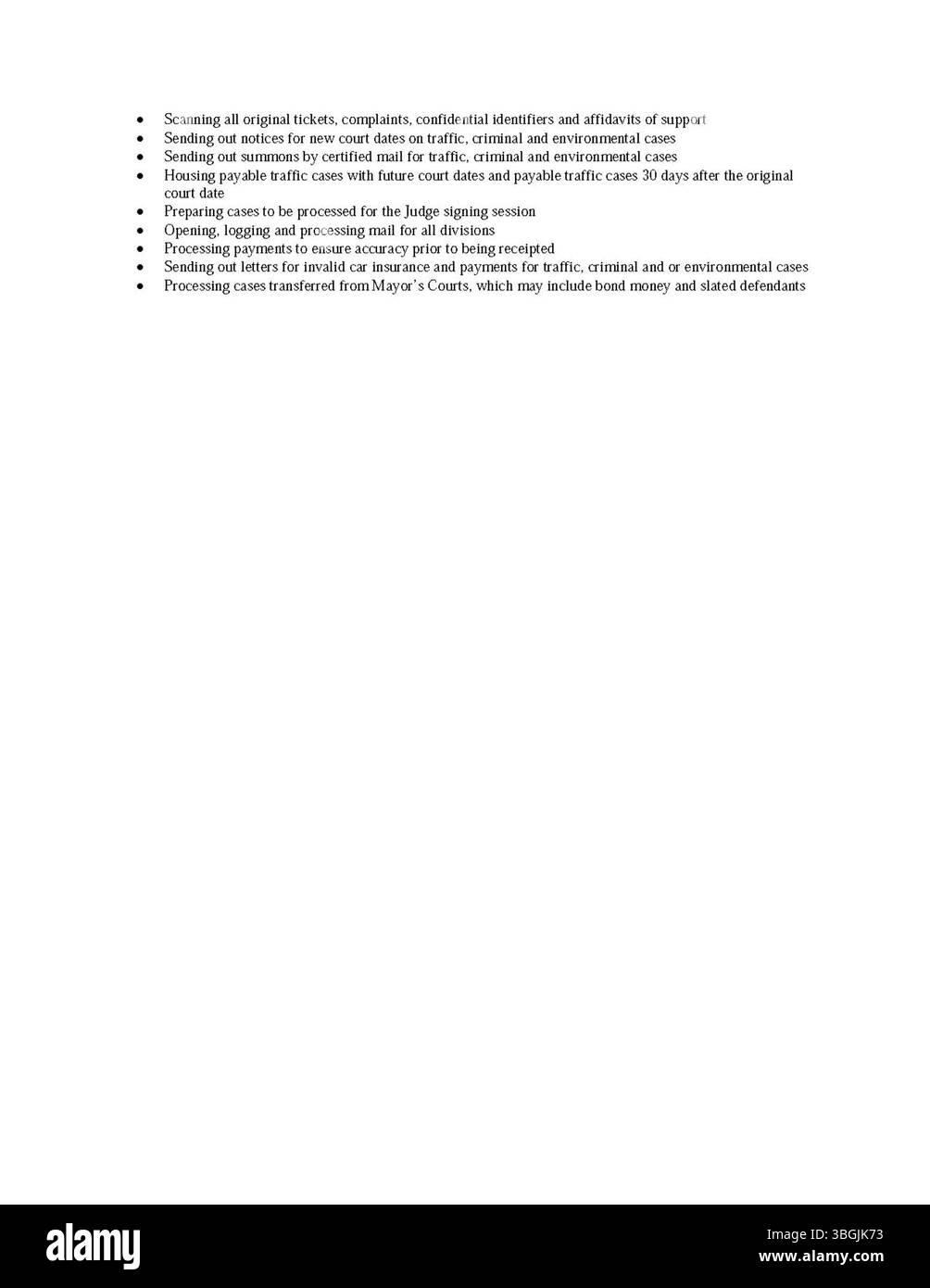 Il rapporto annuale della città di Columbus del 2015 fornisce dettagli finanziari sulle entrate e le spese della città per l'anno fiscale, con i rapporti del comitato delle vie e dei mezzi, del funzionario della città e del tesoriere della città. Foto Stock
