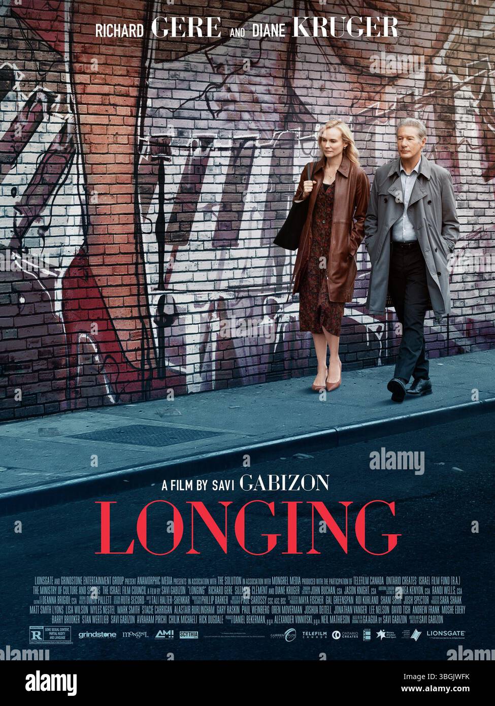 Bramava il poster dei film Richard Gere e Diane Kruger Foto Stock