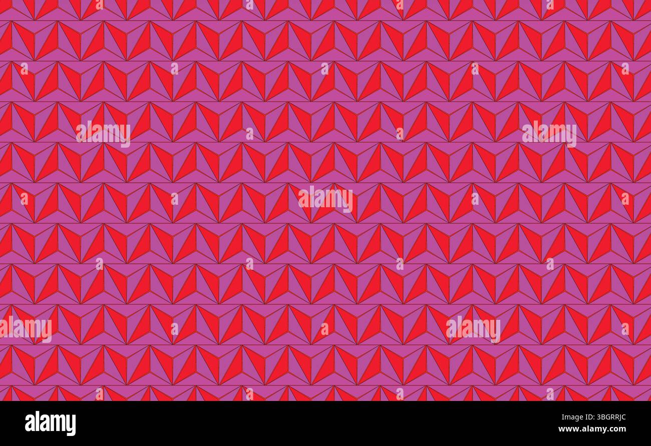 Motivo vettoriale a triangolo senza cuciture rosa brillante con texture geometriche ripetitive per Pop Art e Fashion Design Illustrazione Vettoriale Motivo vettoriale a triangolo senza cuciture rosa brillante con texture geometriche ripetitive per Pop Art e Fashion Design Illustrazione Vettoriale