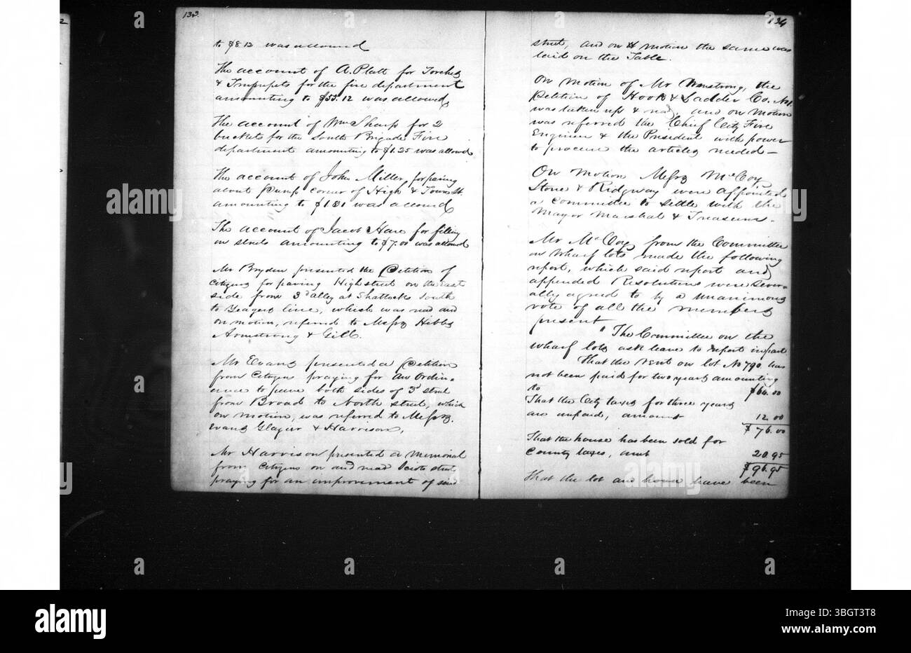 Le ordinanze e i periodici di Colombo del 1816-1854 contengono leggi e ordinanze scritte a mano, che fungono da record chiave della prima governance e della storia legislativa della città. Foto Stock