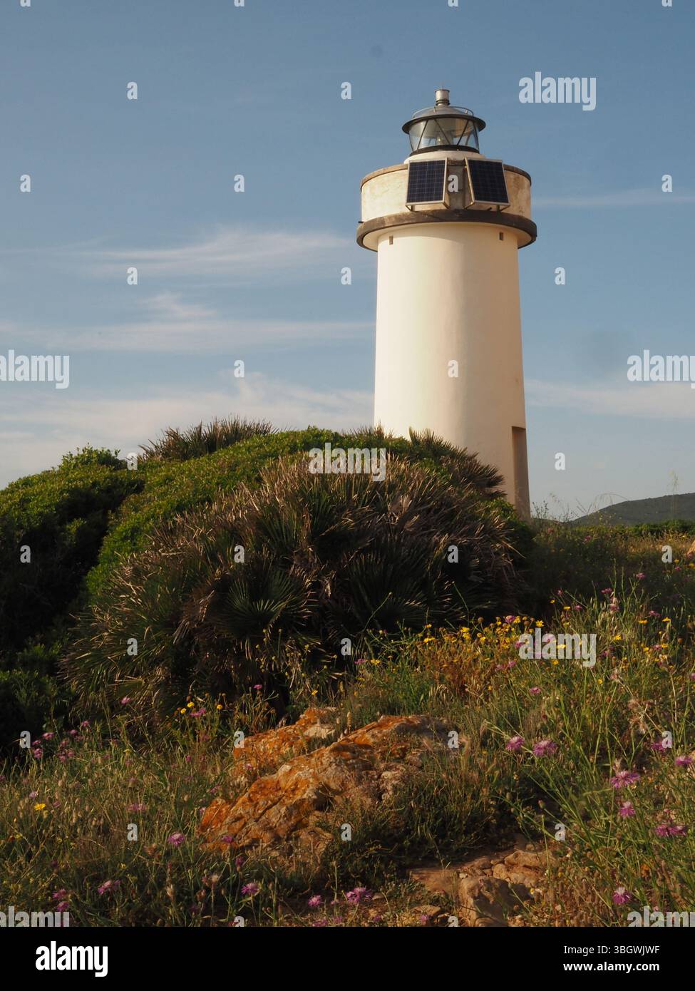 Alghero, Sardegna, Italia. Faro di Porto Conte Foto Stock