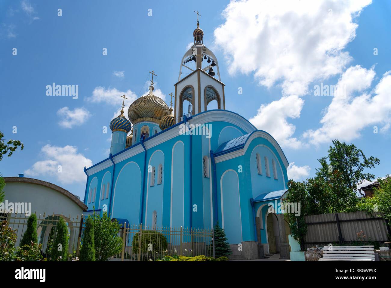 Chiesa dell'icona della madre di Dio di Azov. Azov, regione di Rostov Foto Stock