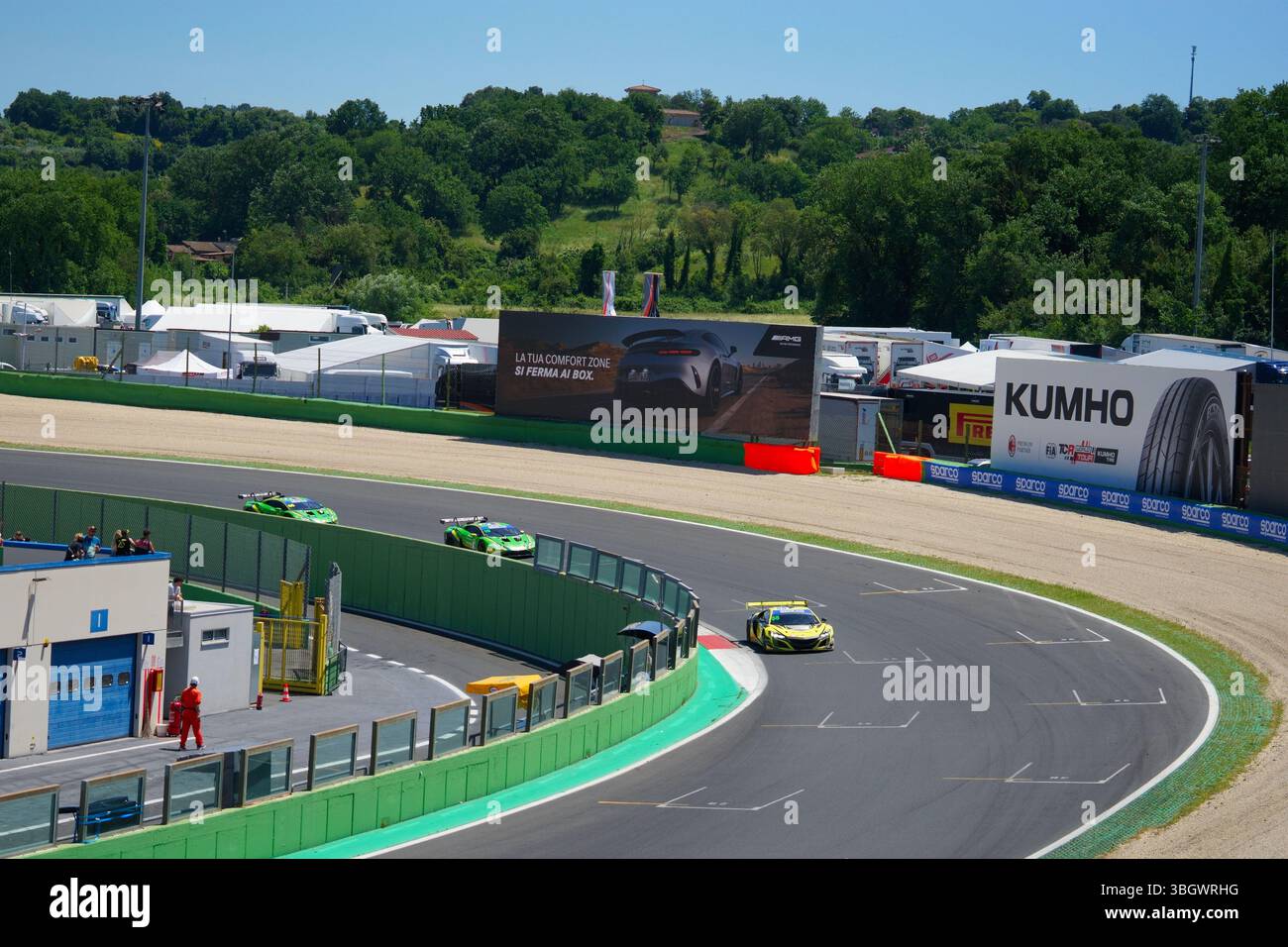 2025 - Vallelunga ACI Racing Weekend 1 GT CUP Foto Stock