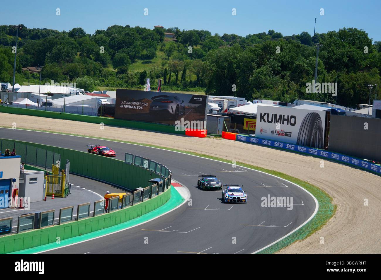 2025 - Vallelunga ACI Racing Weekend 1 GT CUP Foto Stock