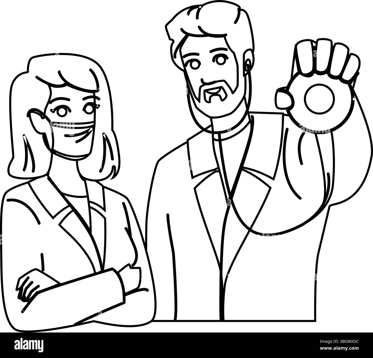 vettore health healthtech Illustrazione Vettoriale