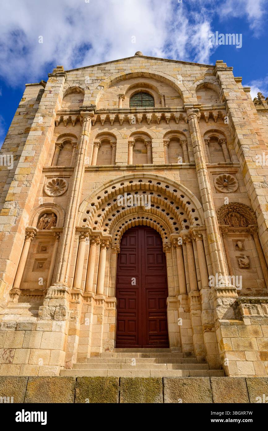 Cattedrale di Zamora, Zamora, Castiglia e León, Spagna Foto Stock
