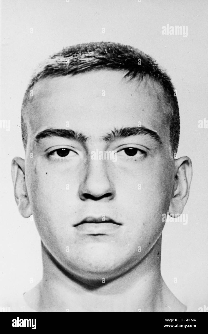 Foto dell'esercito DEGLI STATI UNITI di Paul M. Weaver II - un cadetto diciottenne di West Point scomparso senza lasciare traccia. 19 ottobre 1961 Foto Stock