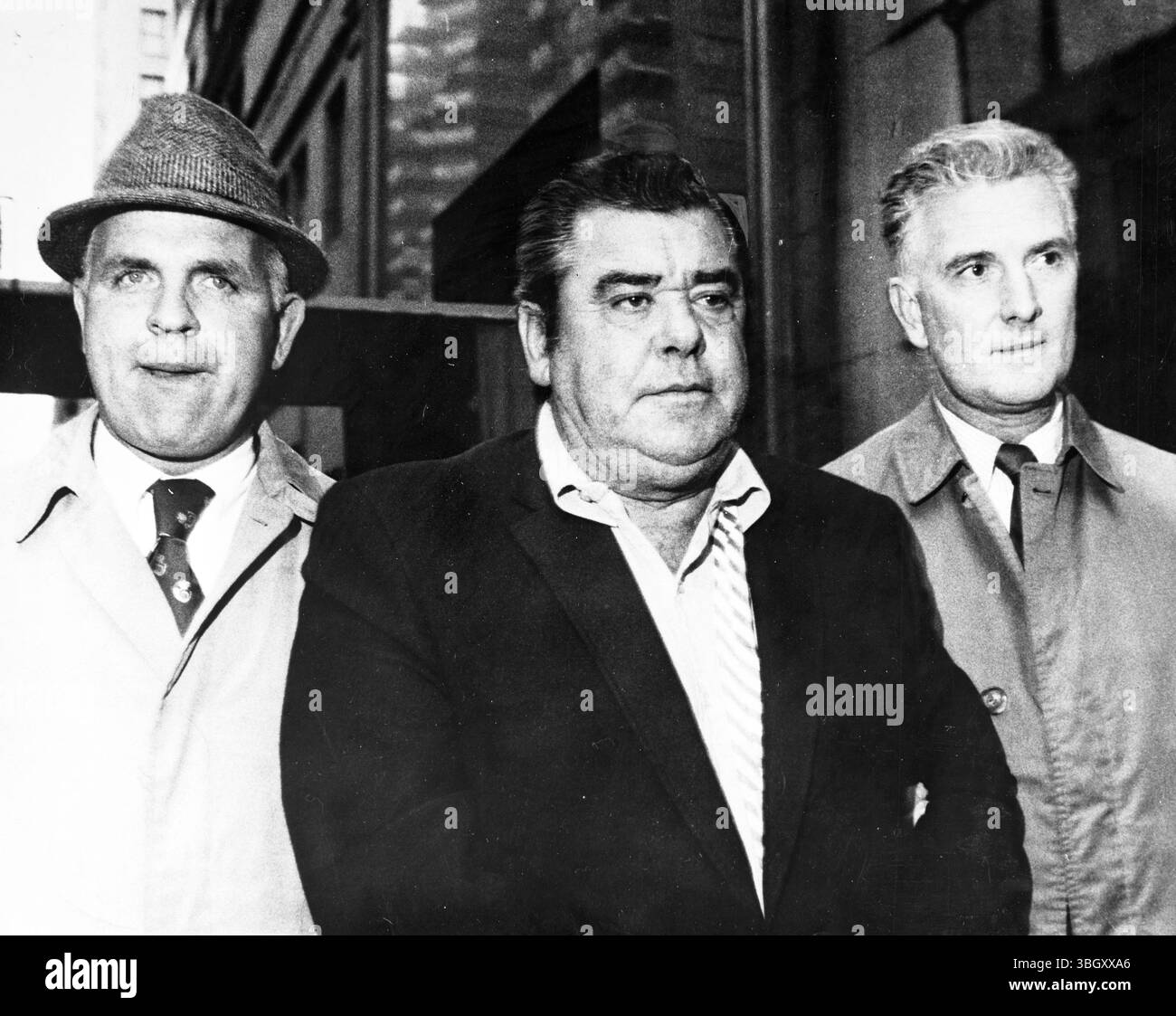 Carmine tramunti - Capo della mafia, in arresto. 1972 Foto Stock