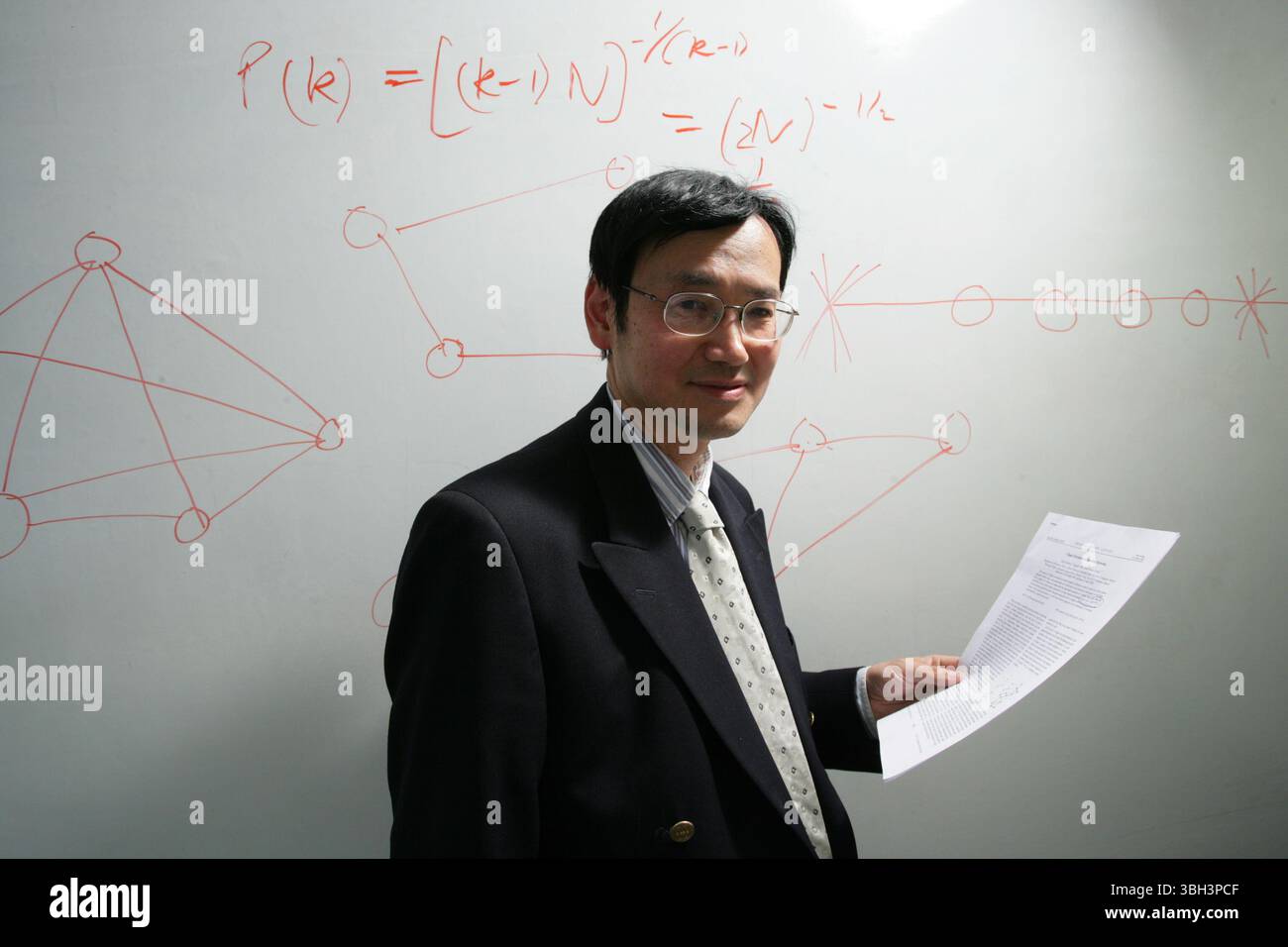 Dr. Gordon Woo esperto riconosciuto a livello internazionale sul rischio Foto Stock