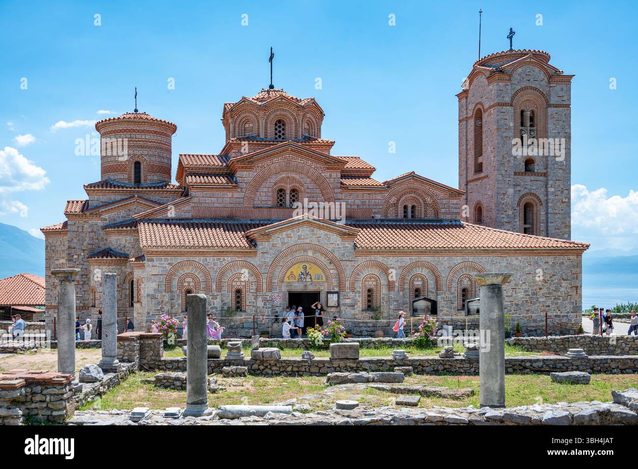 Chiesa dei Santi Clemente e Panteleimone, Ocrida, Macedonia del Nord Foto Stock