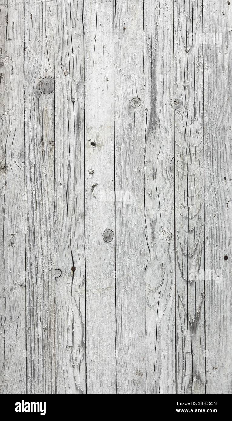 Vecchio legno grunge con vernice sbucciante. Stile vintage Foto Stock