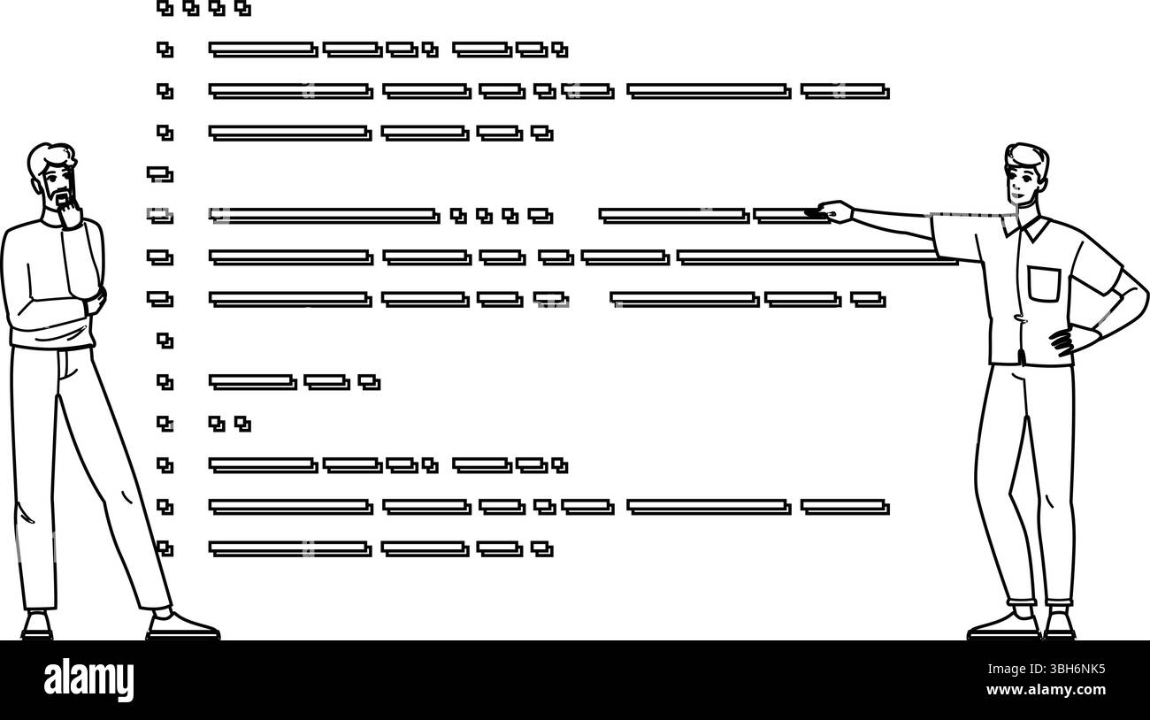 i log del server di sicurezza esaminano il vettore Illustrazione Vettoriale