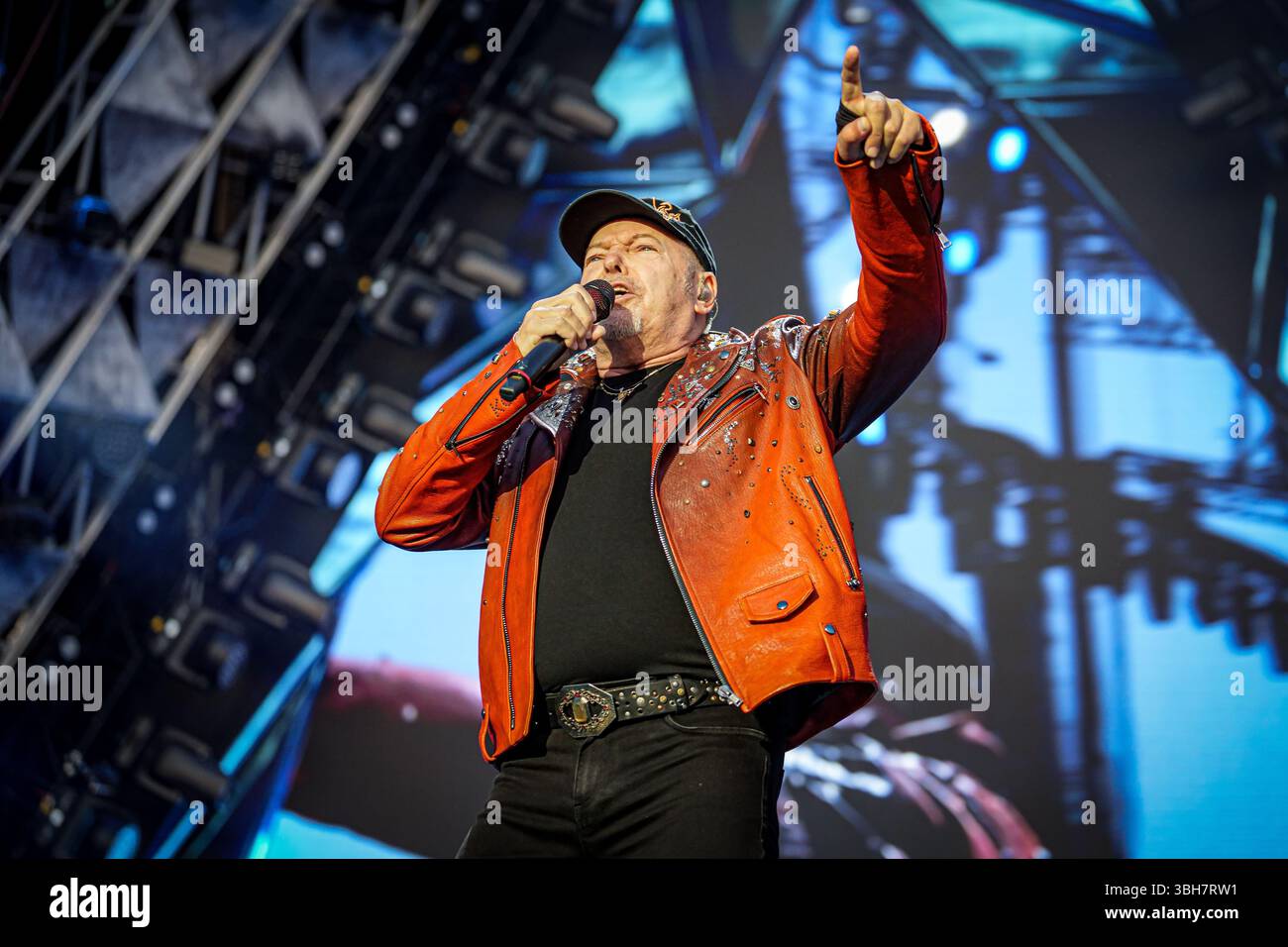 Vasco Rossi live 2025 a Firenze - Toscana - Italia Foto Stock