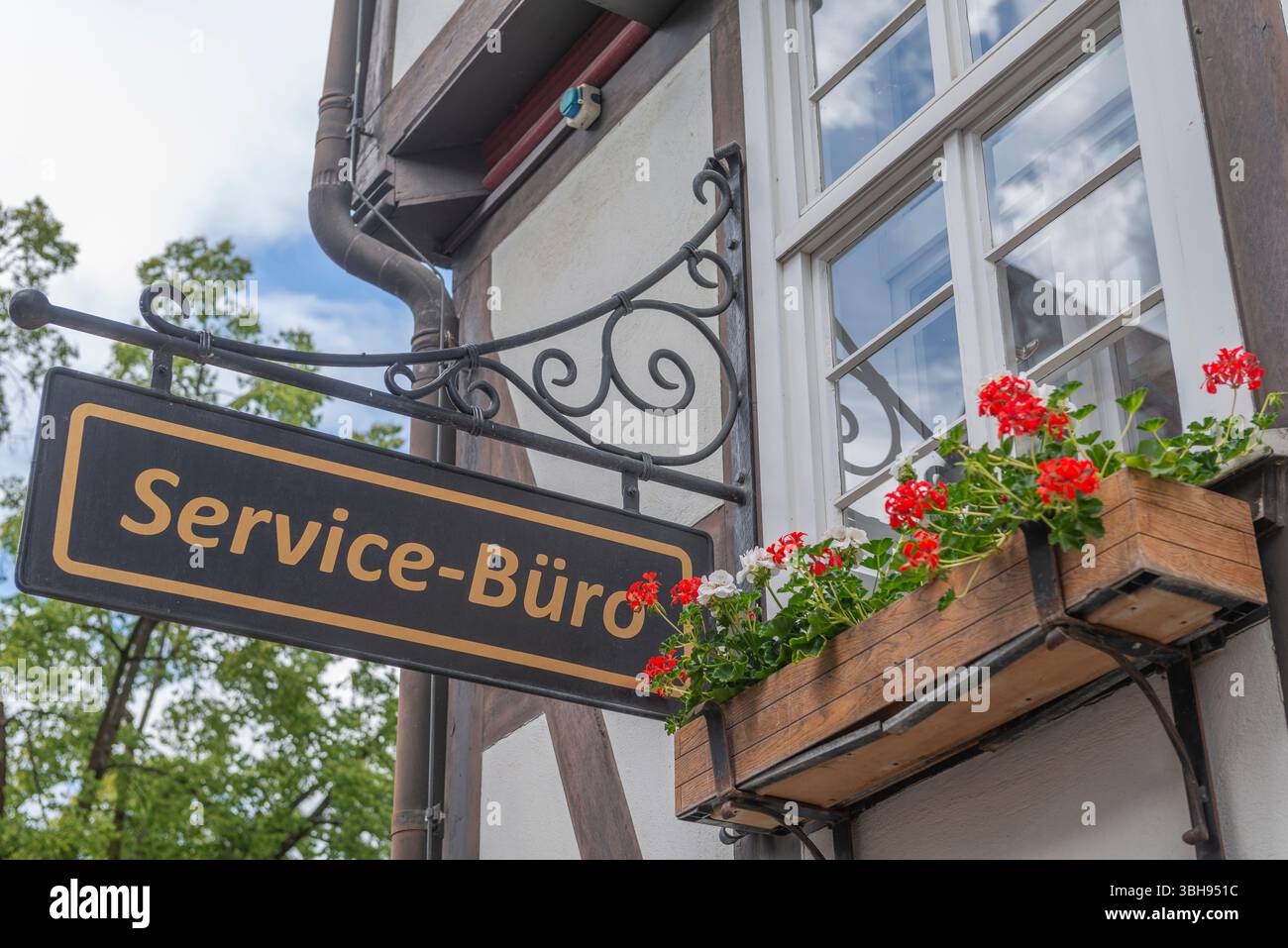 Centro storico di Allendorf con case in legno senza fine, Bad Sooden-Allendorf, Werra-Meissner-Kreis, Assia, Germania, Europa Foto Stock