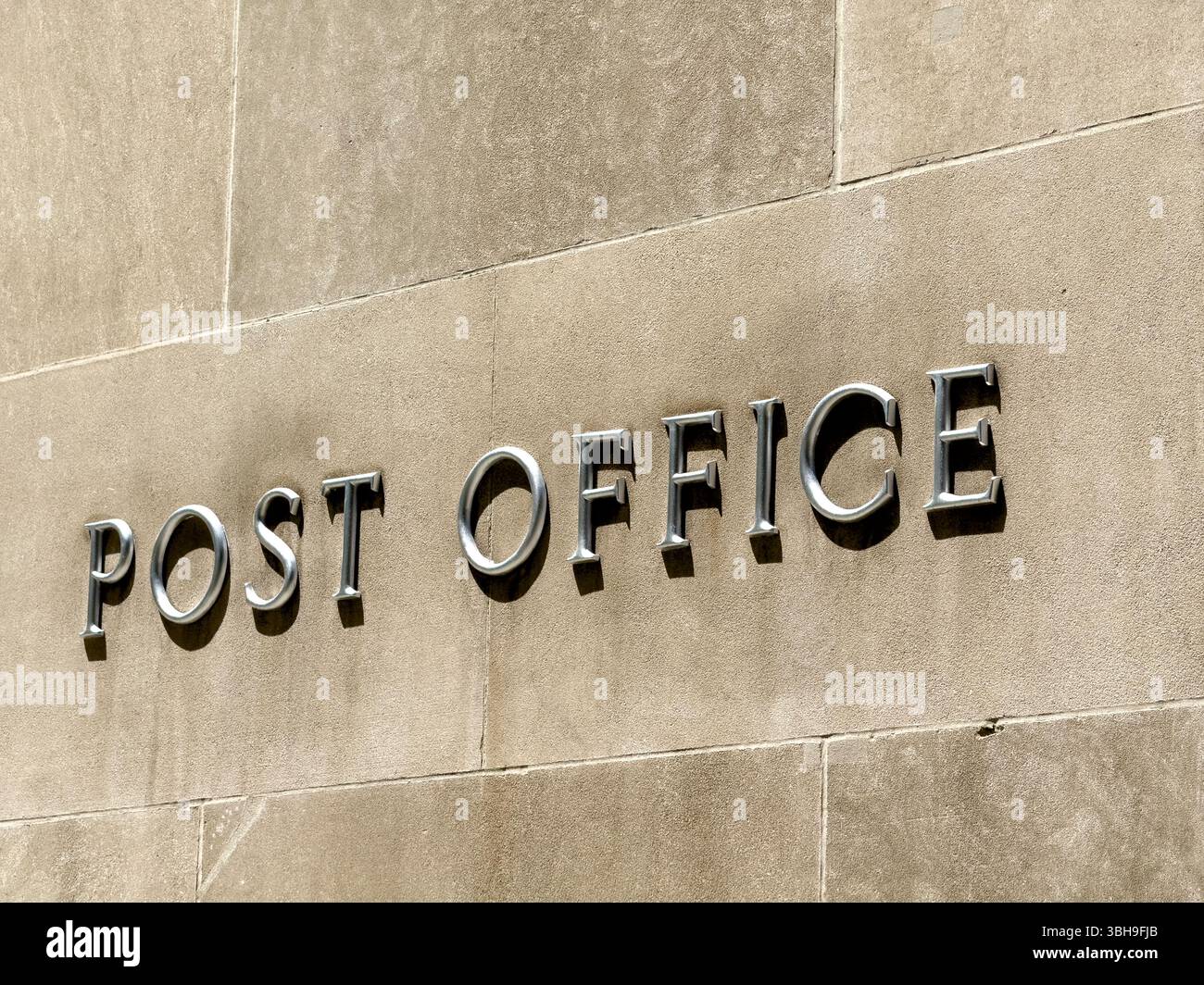 Ufficio postale degli Stati Uniti, dettagli esterni dell'edificio, New York City, New York, Stati Uniti Foto Stock