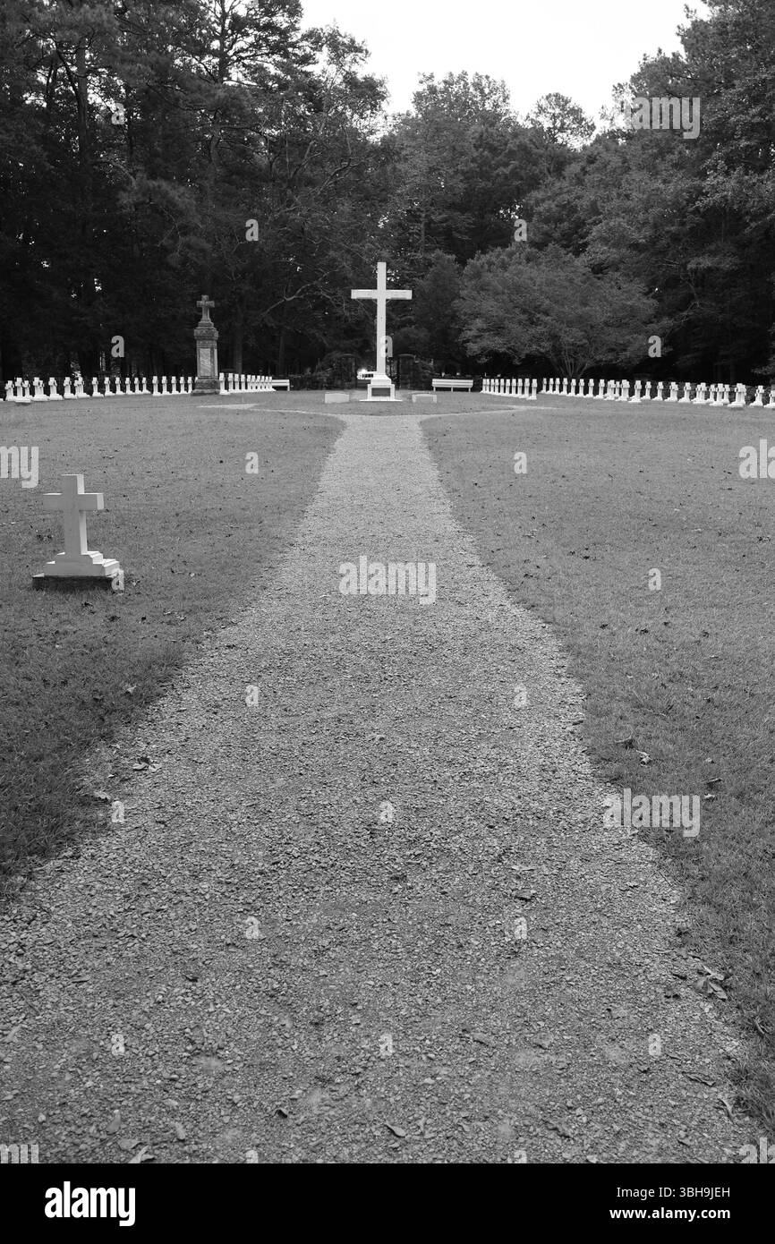 Cullman Alabama USA 17 agosto 2023 editoriale Ave Maria Grotto località turistica Foto Stock