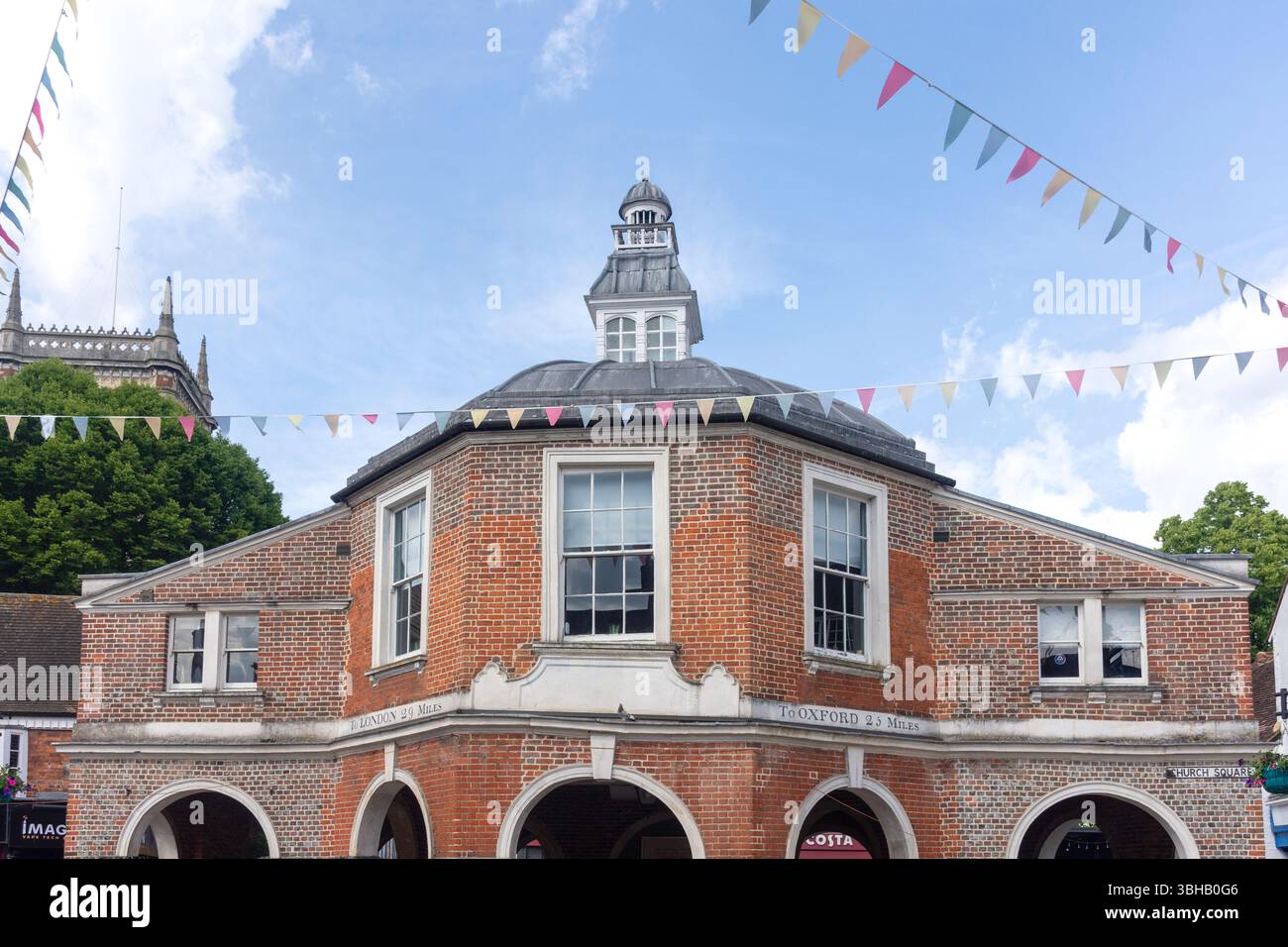 The Little Market House, High Street, High Wycombe, Buckinghamshire, Inghilterra, Regno Unito Foto Stock