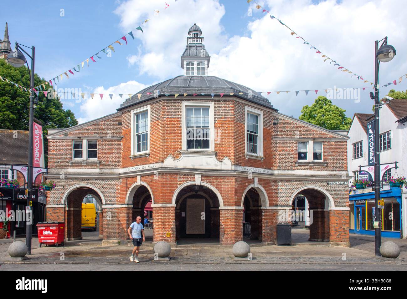 The Little Market House, High Street, High Wycombe, Buckinghamshire, Inghilterra, Regno Unito Foto Stock