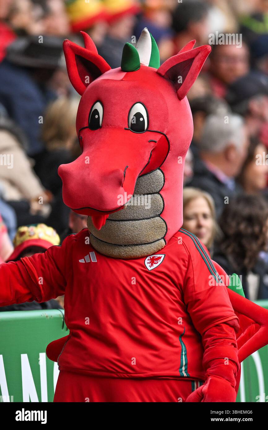 UEFA Women's Nations League Wales vs Italy Women Swansea.com Stadium, Swansea, Galles 03/06/2025 Foto Stock